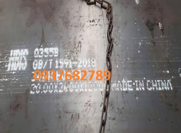 Thép tấm Q355B dày 20 22 24 25 26 28 mm (ly)