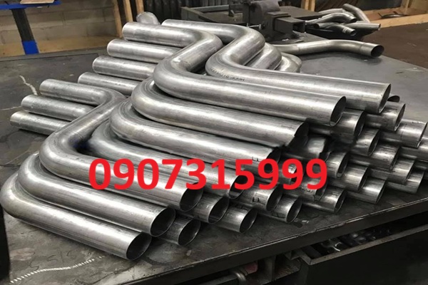Uốn ống thép/inox phi 34 × 3mm bán kính R=50mm