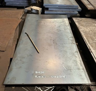 Giá thép tấm S45C dày 1.6mmx1250mmx2500mm hàng sẵn tại kho TP.HCM