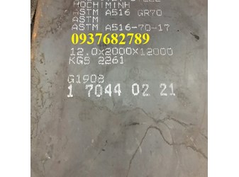THÉP TẤM ASTM A516 Gr.70 DÀY 12MM/12LY Nhật Bản, Hàn Quốc