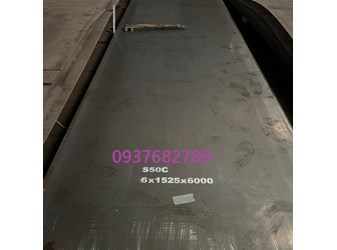 Thép tấm S50C dày 40mm 45mm 50mm 55mm 60mm 65mm 70mm 75mm 80mm