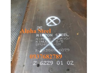 Thép tấm SPV490Q dày 10mm x 2460mm x 9890mm 