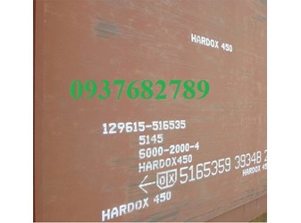 Thép tấm hardox 450 dày 4mm/4ly/4li