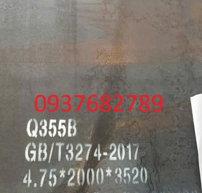 Tôn Q355B-Vật liệu Q355B-Thép tấm Q355B dày 4mm/ly tiêu chuẩn Trung Quốc GB/T