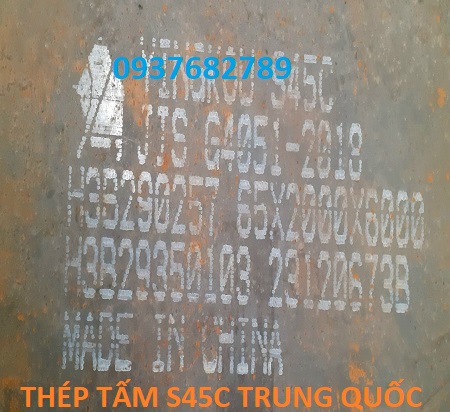 THÉP TẤM S45C TRUNG QUỐC 