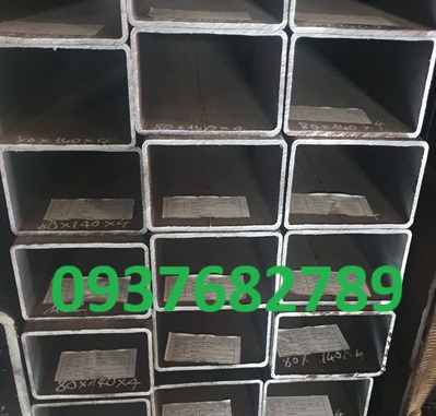 THÉP HỘP CHỮ NHẬT 80X140X4MM /140X80X4LY