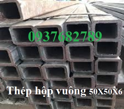 Thép hộp vuông 50x50 dày 6mm/6ly/6li