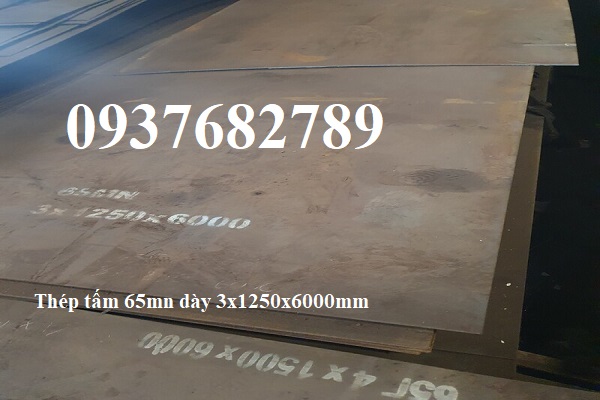 THÉP TẤM 65MN DÀY 3MM