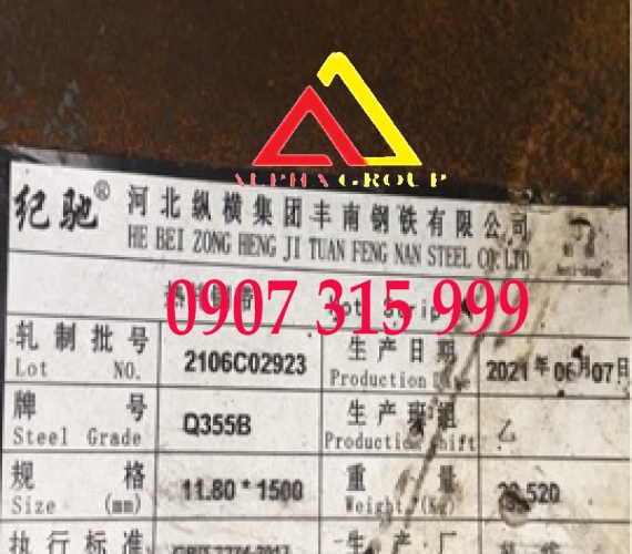 Thép tấm Q355B