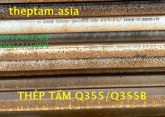 THÉP TẤM Q355 DÀY 3MM/LY/LI