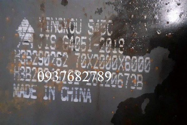 THÉP TẤM S45C DÀY 7MM TRUNG QUỐC