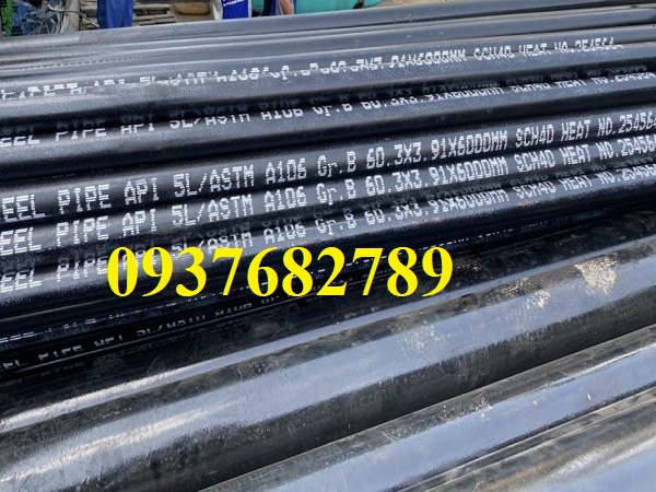 Thép ống carbon ASTM A106 GR.B, Thép ống đúc ASTM A106 GR.B