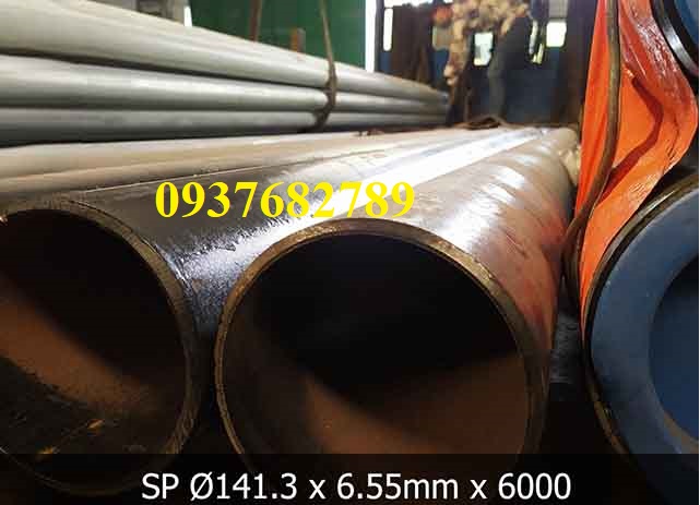 Thép ống đúc phi 141.3 dày 6.36mm, 6.55mm, 9.53mm, 12.70mm, 15.88mm, 19.05mm