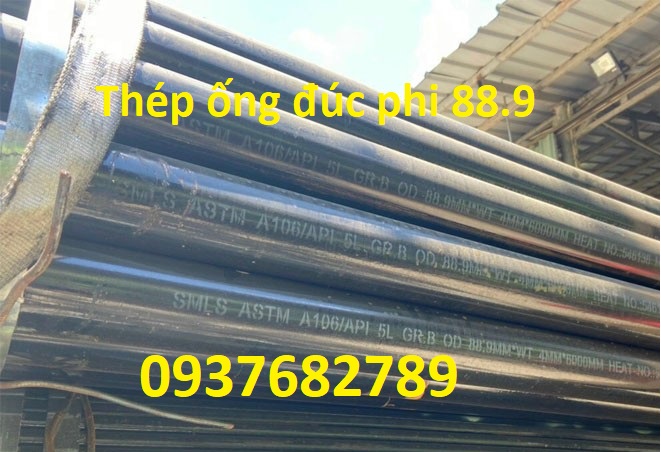 Thép ống đúc phi 88.9 dày 18mm