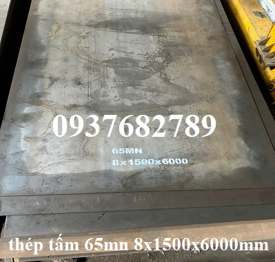 THÉP TẤM 65MN DÀY 8MM/ THÉP TẤM 65MN DÀY 8LY 