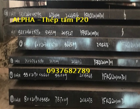 THÉP TẤM P20