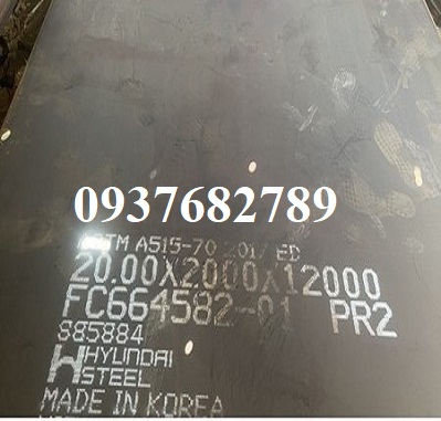 THÉP TẤM ASTM A515-GR.70 DÀY 20MM/20LY