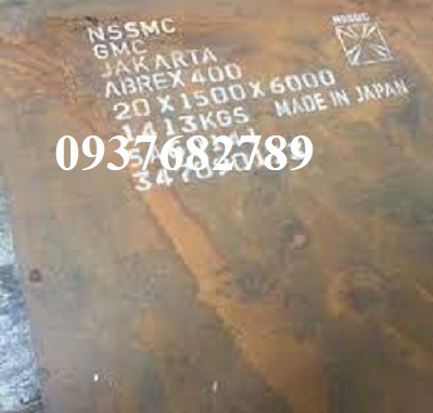 Thép tấm chịu mài mòn ABREX400