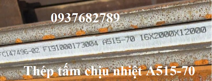 THÉP TẤM ASTM A515 GR70 DÀY 38MM/38LY/38LI CHỊU NHIỆT