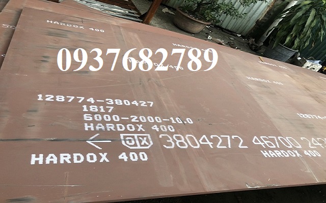 THÉP TẤM  HARDOX 400 DÀY 8MM