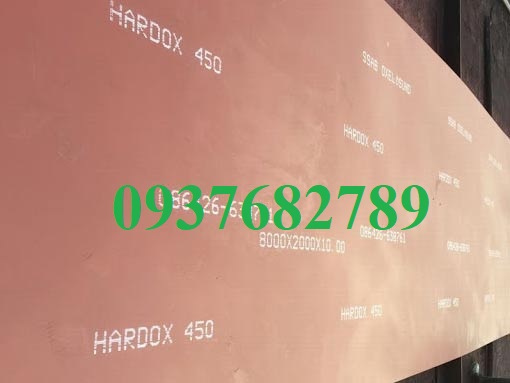 Thép tấm hardox 450 dày 14mm