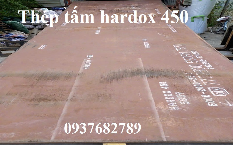 Thép tấm hardox 450 dày 40mm/40ly/40li