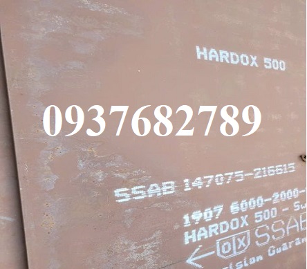 THÉP TẤM HARDOX® 500 DÀY 40MM