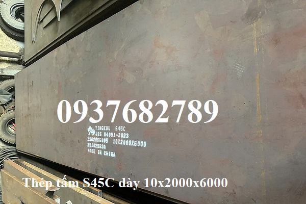 THÉP TẤM S45C DÀY 10MM TRUNG QUỐC