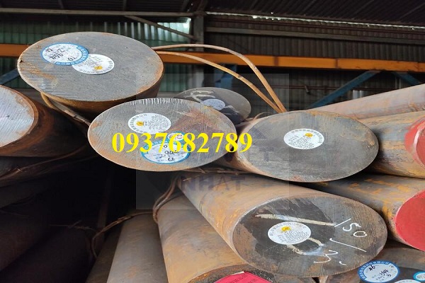 	Thép tròn đặc S50C phi 100, phi 105, phi 110