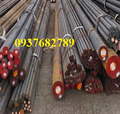 Thép tròn đặc S50C phi 40, phi 42, phi 44, phi 45, phi 46, phi 48